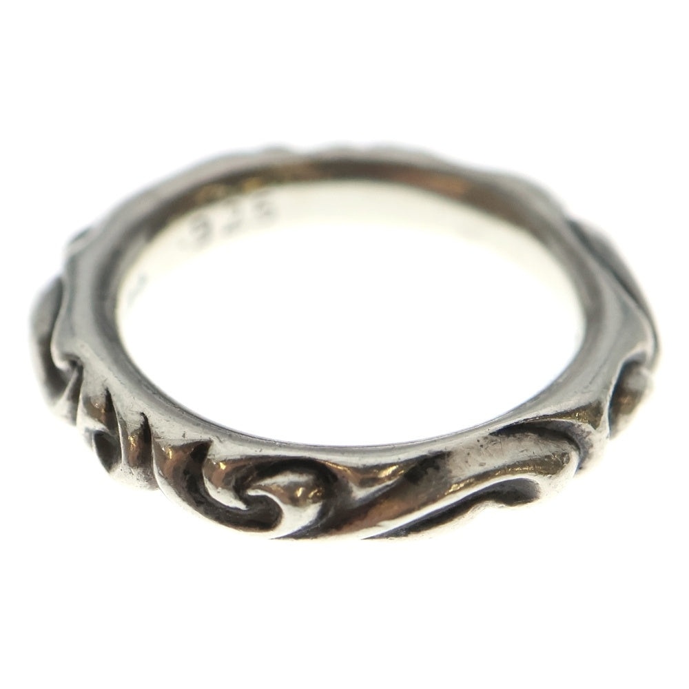 CHROME HEARTS(クロムハーツ) SCRL BAND スクロールバンド リング シルバー BCA351