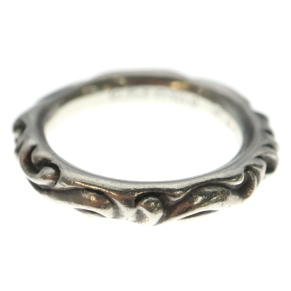 CHROME HEARTS(クロムハーツ) SCRL BAND スクロールバンド リング シルバー BCA351