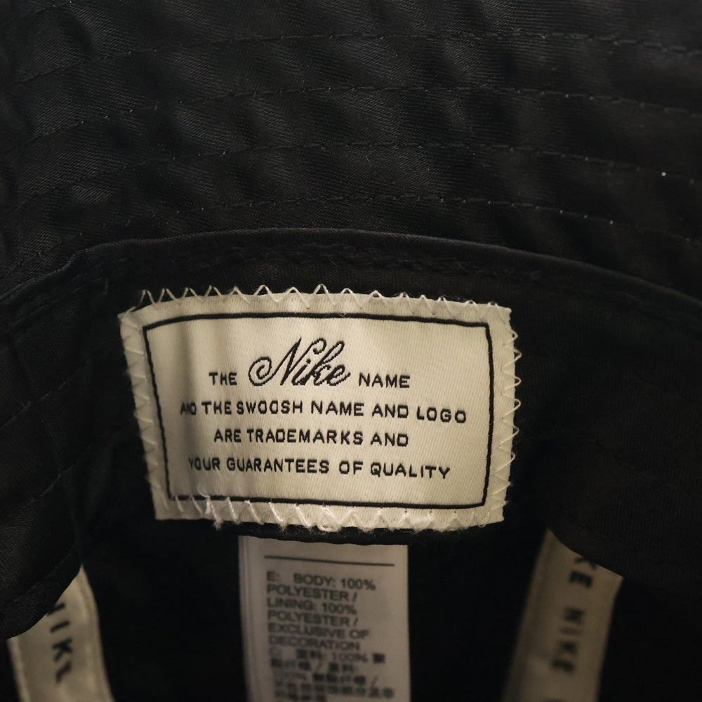 NIKE(ナイキ) ハングトゥース 総柄 ロゴデザイン バケットハット 帽子 グレー DJ5840-010