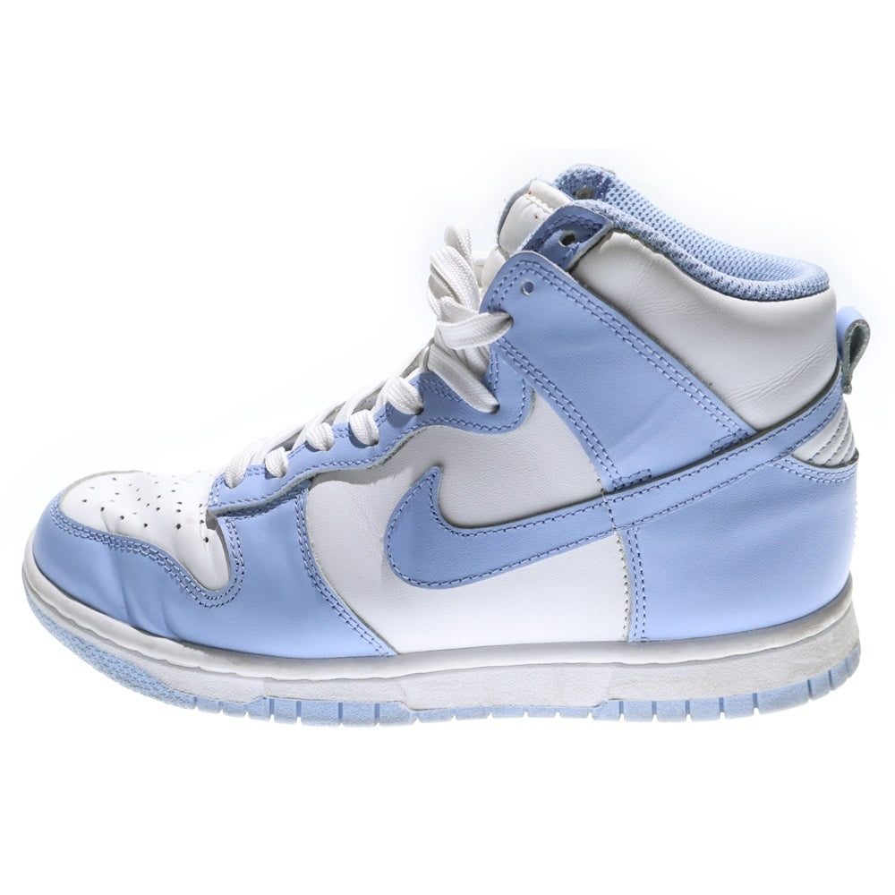 NIKE(ナイキ) WMNS DUNK HIGH Aluminium ウィメンズ ダンク アルミニウム ハイカットスニーカー ブルー/ホワイト レディース US6/23cm DD1869-107