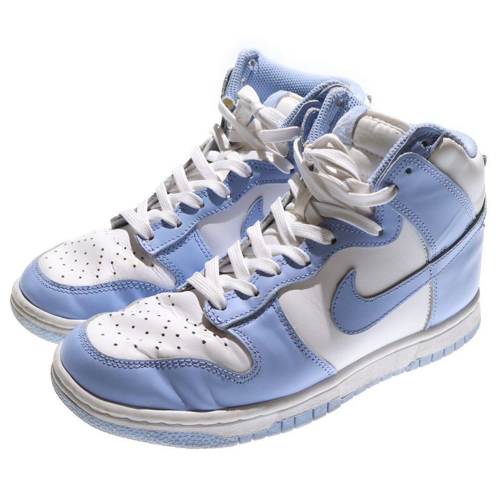 NIKE(ナイキ) WMNS DUNK HIGH Aluminium ウィメンズ ダンク アルミニウム ハイカットスニーカー ブルー/ホワイト レディース US6/23cm DD1869-107