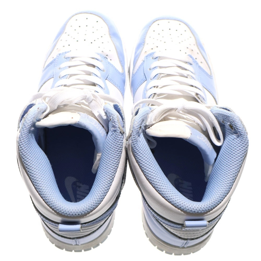 NIKE(ナイキ) WMNS DUNK HIGH Aluminium ウィメンズ ダンク アルミニウム ハイカットスニーカー ブルー/ホワイト レディース US6/23cm DD1869-107
