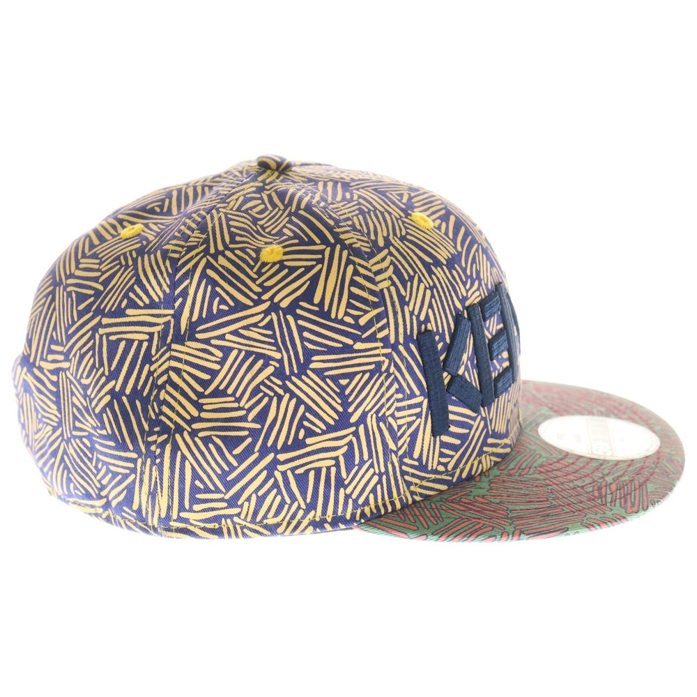 KENZO(ケンゾー) ×NEW ERA 59FIFTY FITTED CAP ニューエラ 総柄 キャップ 帽子 マルチカラー