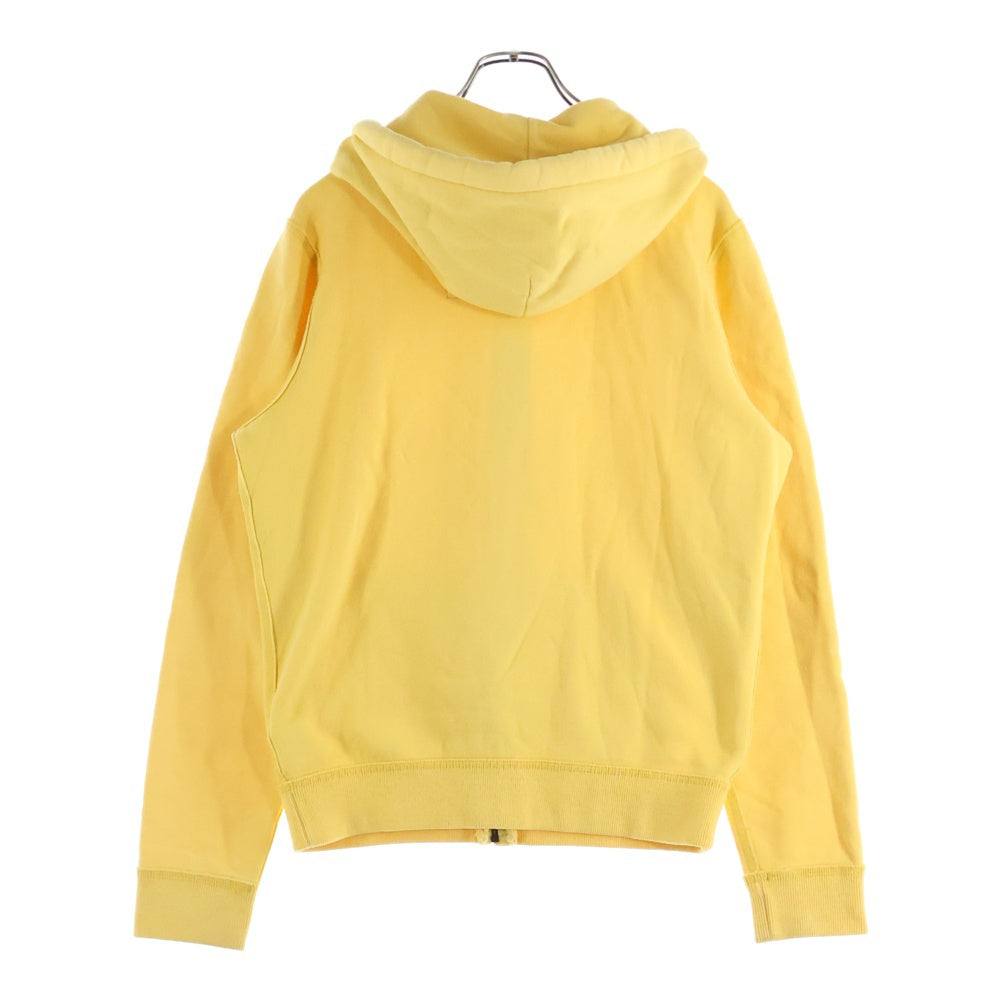Abercrombie&Fitch(アバクロンビーアンドフィッチ) MUSCLE マッスル フロントロゴエンブロイダリー ジップアップフーディー パーカー イエロー