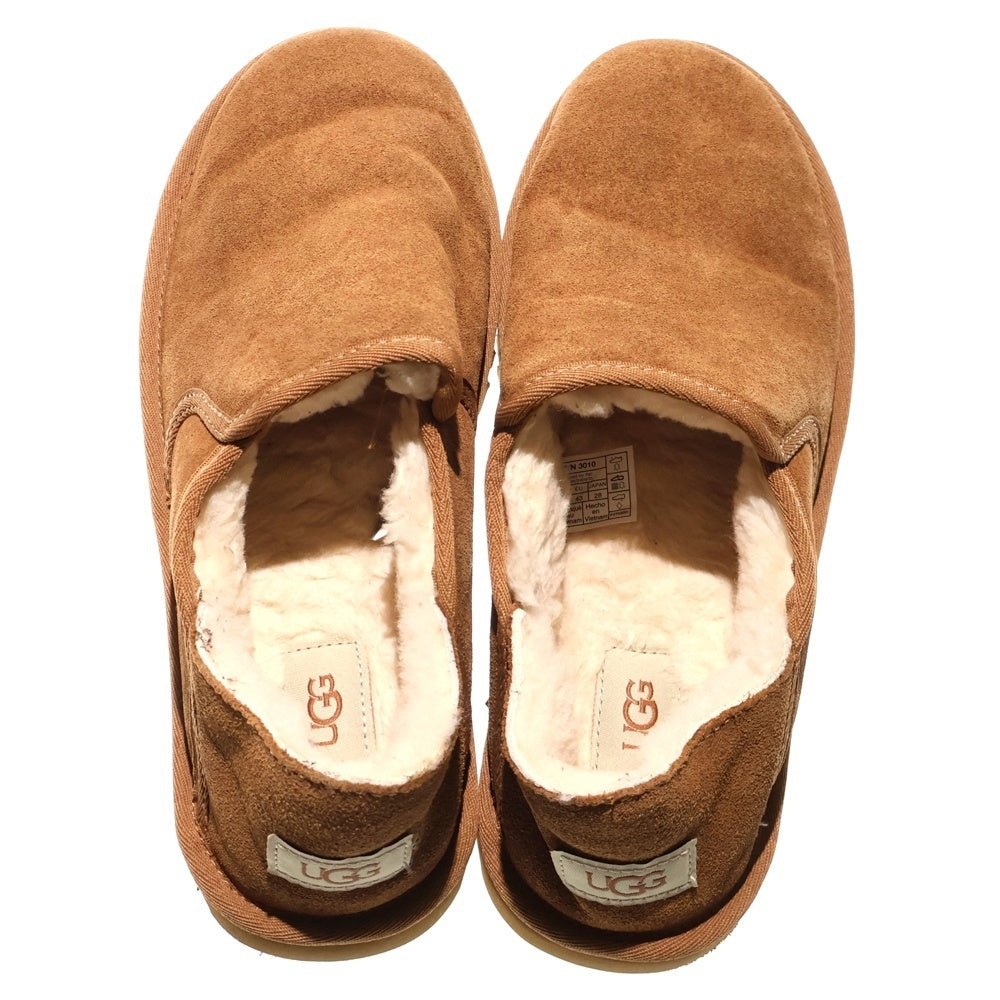 UGG(アグ) KENTON ケントン ボア スエード スリッポン シューズ ブラウン S/N3010