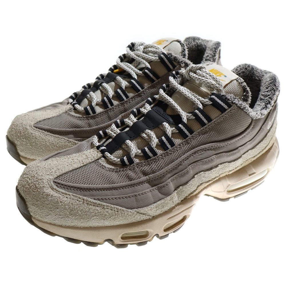 NIKE(ナイキ) AIR MAX 95 SE WILD ENIGMA STONE エアマックス ワイルド エニグマストーン ローカットスニーカー グレー/ベージュ US10/28cm DC8099-016