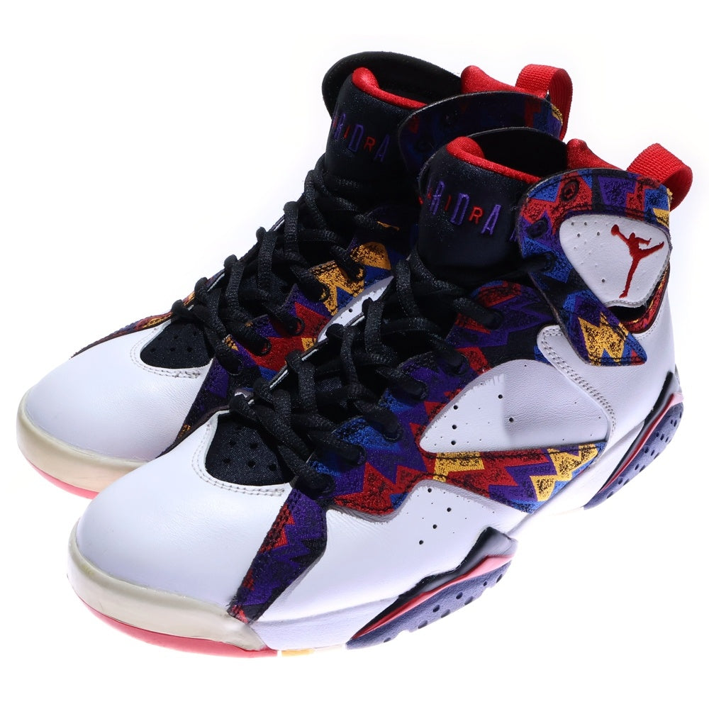 NIKE(ナイキ) 【観賞用 2015年製】AIR JORDAN 7 RETRO NOTHING BUT NET エアジョーダン レトロ ナッシングバットネット ミッドカットスニーカー US9.5/27.5cm 304775-142