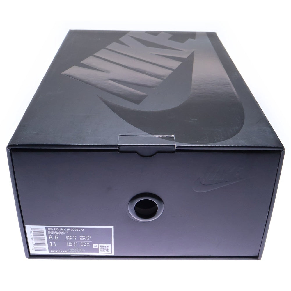 NIKE(ナイキ) ×UNDERCOVER DUNK HIGH CHAOS BLACK アンダーカバー ダンク カオス ブラック ハイカットスニーカー ブラック US9.5/27.5cm DQ4121-001