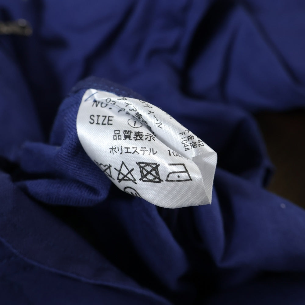 three dots(スリードッツ) ポリエステル レギュラーカラー スイングトップ ジャケット ネイビー 79314283