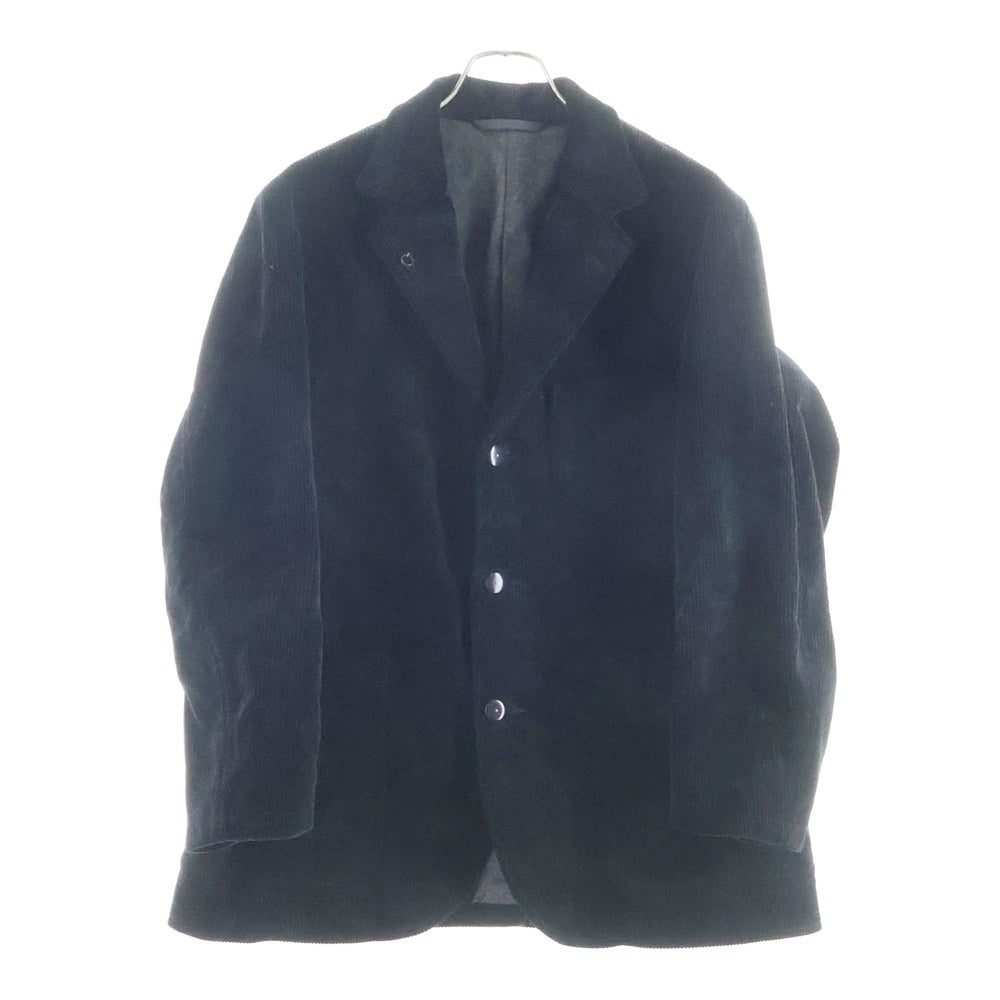 NIGEL CABOURN(ナイジェルケーボン) コーデュロイ 3B シングルテーラードジャケット 2タック テーパードパンツ セットアップ ブラック