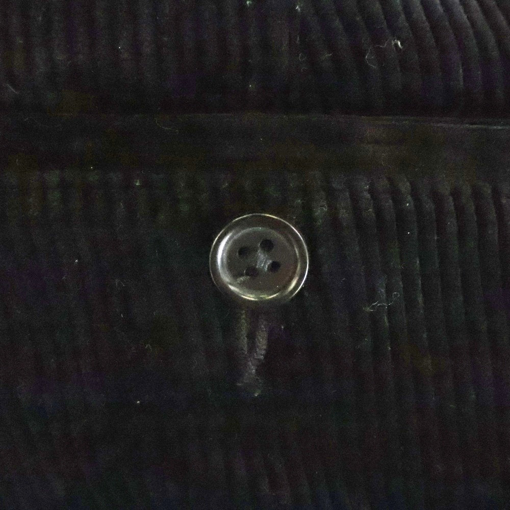 NIGEL CABOURN(ナイジェルケーボン) コーデュロイ 3B シングルテーラードジャケット 2タック テーパードパンツ セットアップ ブラック