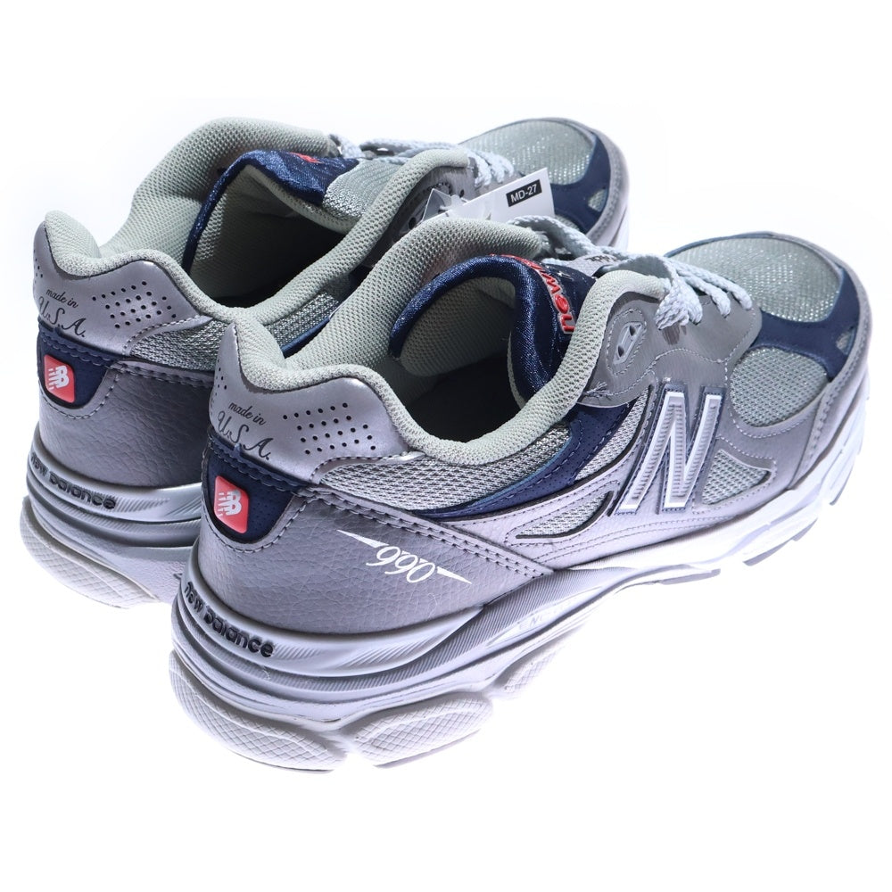 New Balance(ニューバランス) M990GJ3 メッシュ ローカットスニーカー グレー/ネイビー US10.5/28.5cm