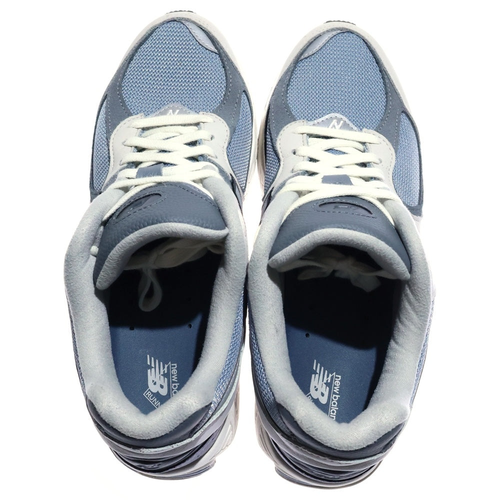 New Balance(ニューバランス) ×ATMOS M2002RAN アトモス メッシュ ローカットスニーカー ブルー/グレー US10/28cm