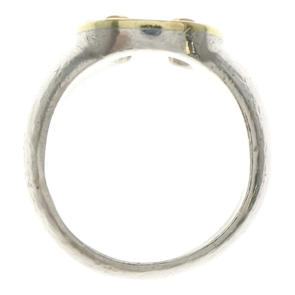 HERMES(エルメス) HORSESHOE RING ホースシュー コンビ リング シルバー/ゴールド