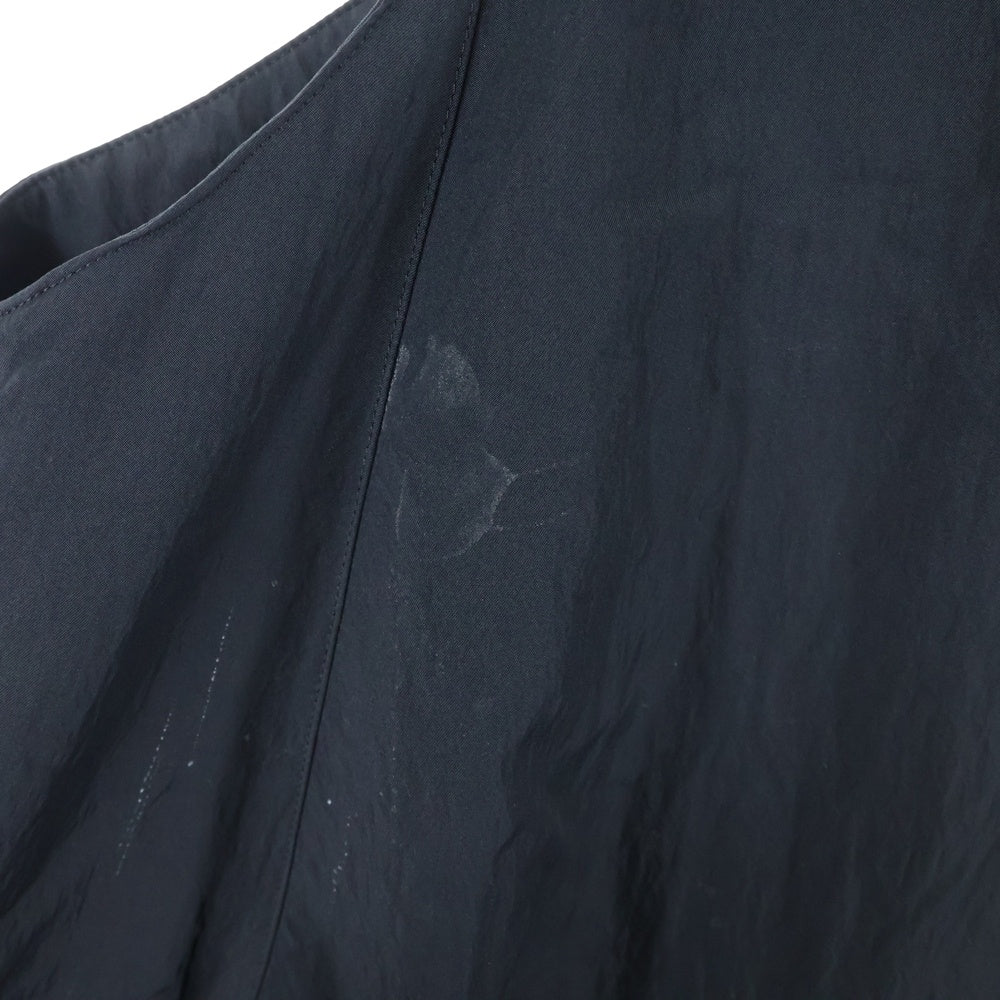 AKIRA NAKA(アキラナカ) レーヨン混 ナイロン ノースリーブワンピース ドレス レディース ブラック AS2455-BK