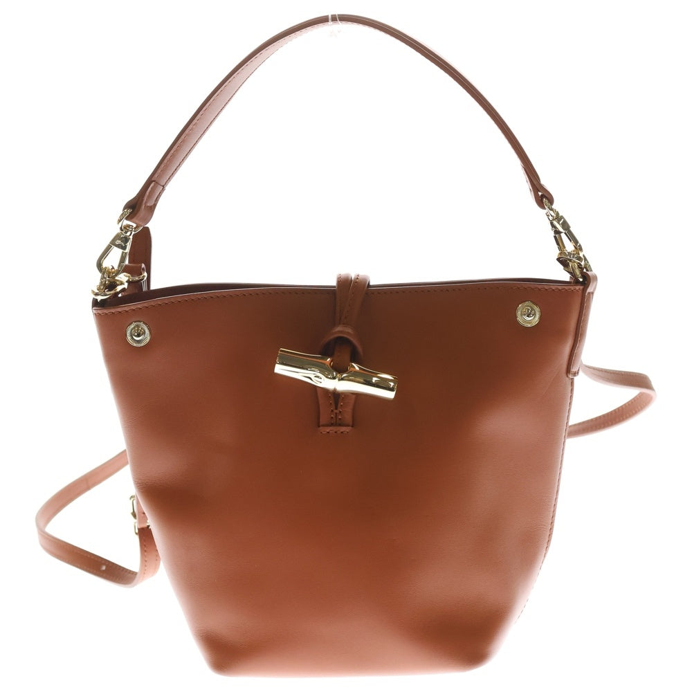 LONGCHAMP(ロンシャン) LE ROSEAU ロ ルゾ ミニショルダーバッグ ブラウン 10314HGCM19 レディース