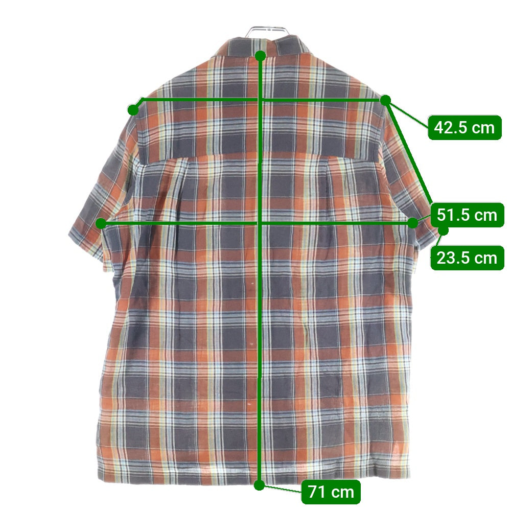 SAINT LAURENT PARIS(サンローランパリ) 16SS チェック柄 ショート