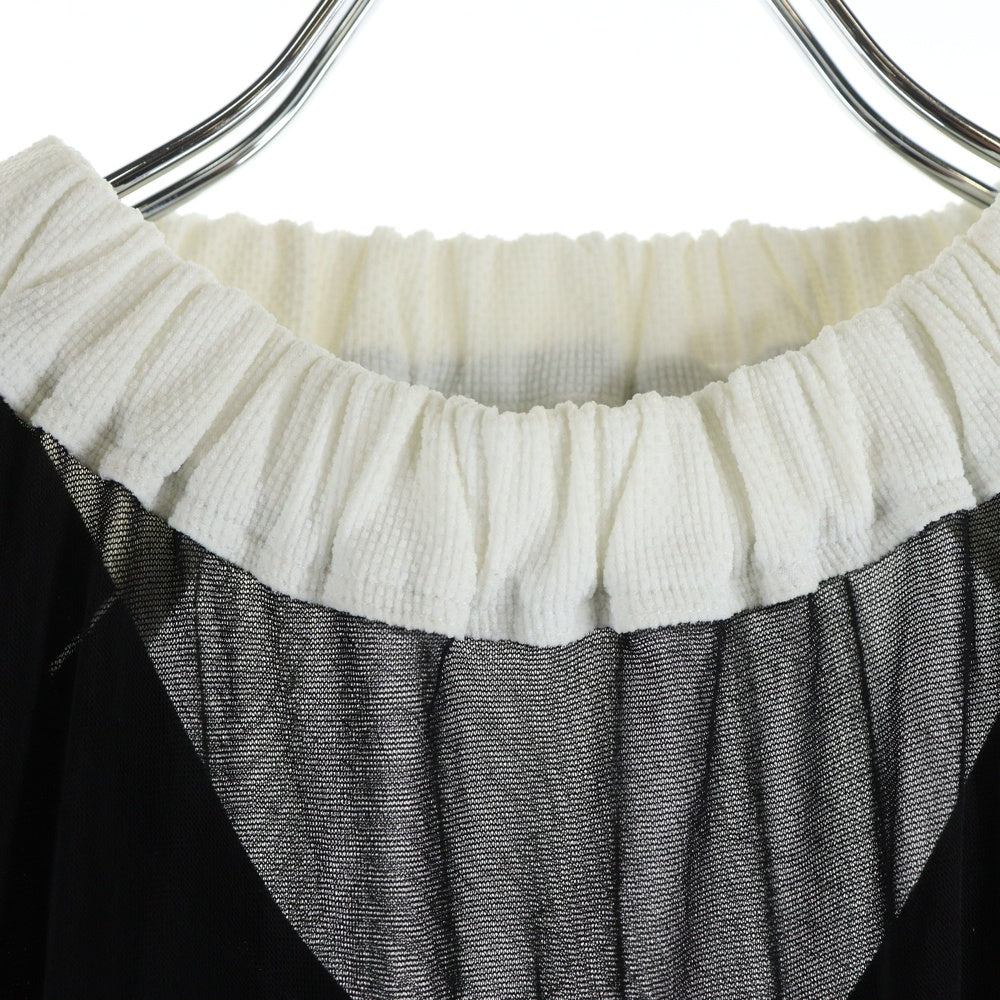 TORY BURCH(トリー バーチ) レーヨン ショートスリーブ ワンピース ドレス レディース ブラック 10005915