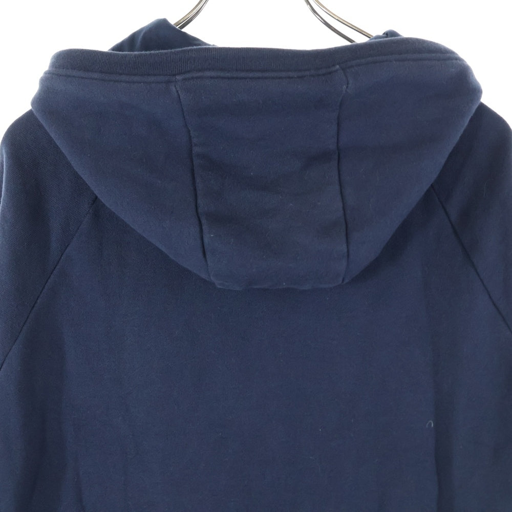 THOM BROWNE(トムブラウン) 4BAR クラシック ジップアップスウェットパーカー フーディー ネイビー MJT022H-00535461