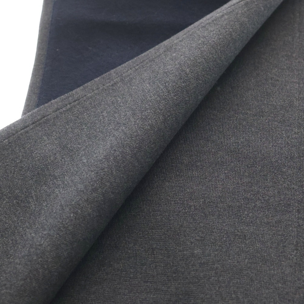 miumiu(ミュウミュウ) ロゴ刺繍 ウールマフラー ストール グレー 5FS004 15RK RFID