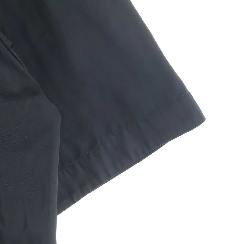 DRIES VAN NOTEN(ドリスヴァンノッテン) ショートスリーブ ジップアップシャツ ブラック 855.020734-1275-900