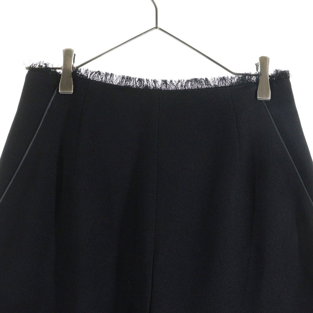 LE CIEL BLEU(ルシェルブルー) TWEED CAPRI PANTS ツイード カプリ ハーフパンツ ショーツ レディース ブラック 27S68407