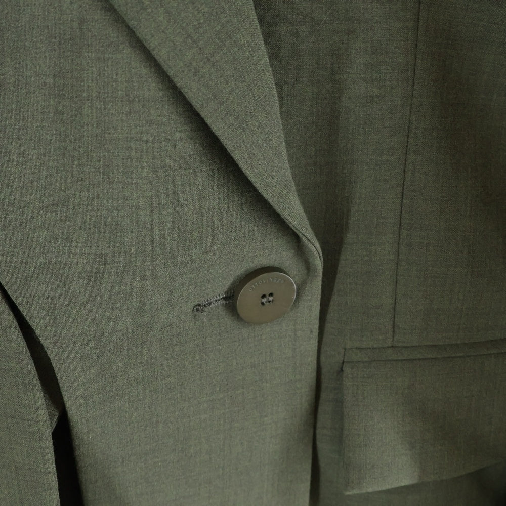 OTTOLINGER(オットリンガー) OTTOLINGER Signature Split Blazer オットリンガー シグネチャー スプリット ブレザー スリット入り テーラードジャケット カーキ