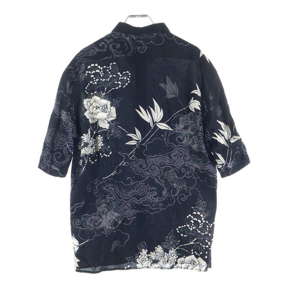 SAINT LAURENT PARIS(サンローランパリ) 21SS フラワー 総柄 レーヨン