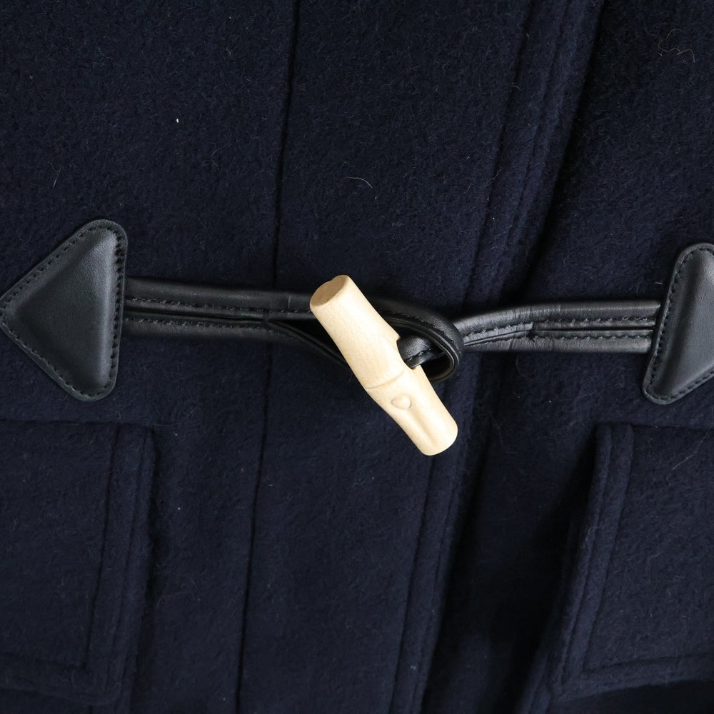 LONGCHAMP(ロンシャン) フーデッド ウール ダッフルコート ジャケット ネイビー 61445CPZ