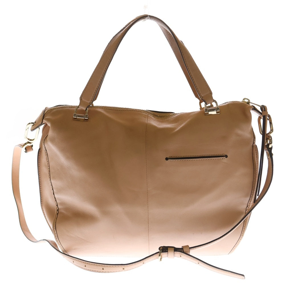 COACH(コーチ) ロゴプレート 2WAY レザーショルダーバッグ ハンドバッグ ピンク C1482-32405 レディース