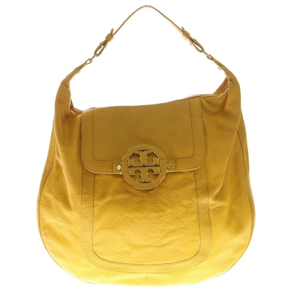 TORY BURCH(トリー バーチ) AMANDA アマンダ レザーハンドバッグ イエロー レディース