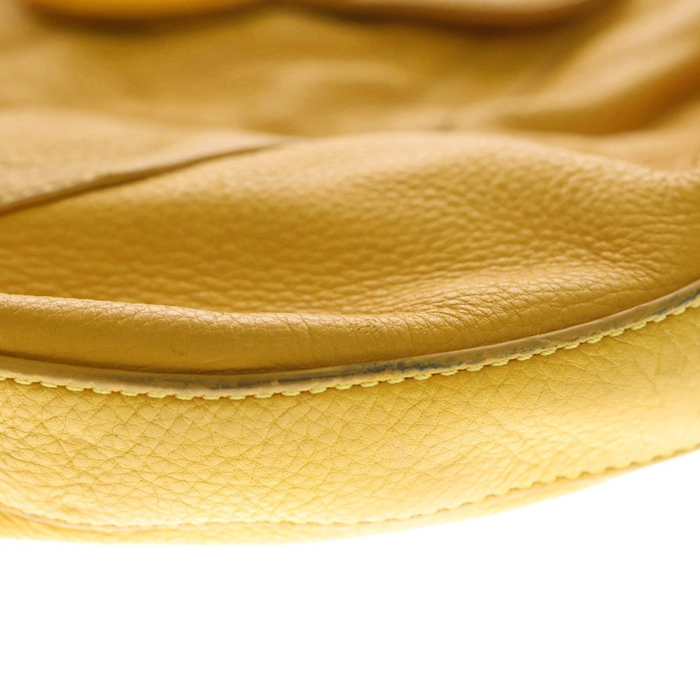 TORY BURCH(トリー バーチ) AMANDA アマンダ レザーハンドバッグ イエロー レディース