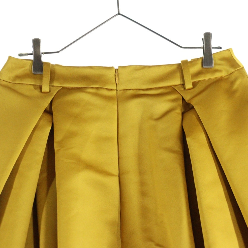 JUNKO SHIMADA(ジュンコシマダ) プリーツ フレアロングスカート レディース ゴールド 88-08052801