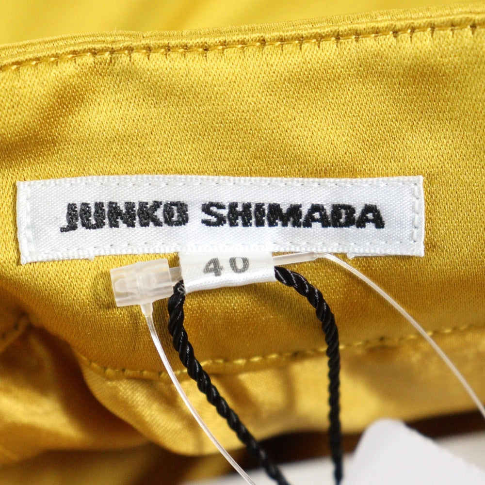 JUNKO SHIMADA(ジュンコシマダ) プリーツ フレアロングスカート レディース ゴールド 88-08052801