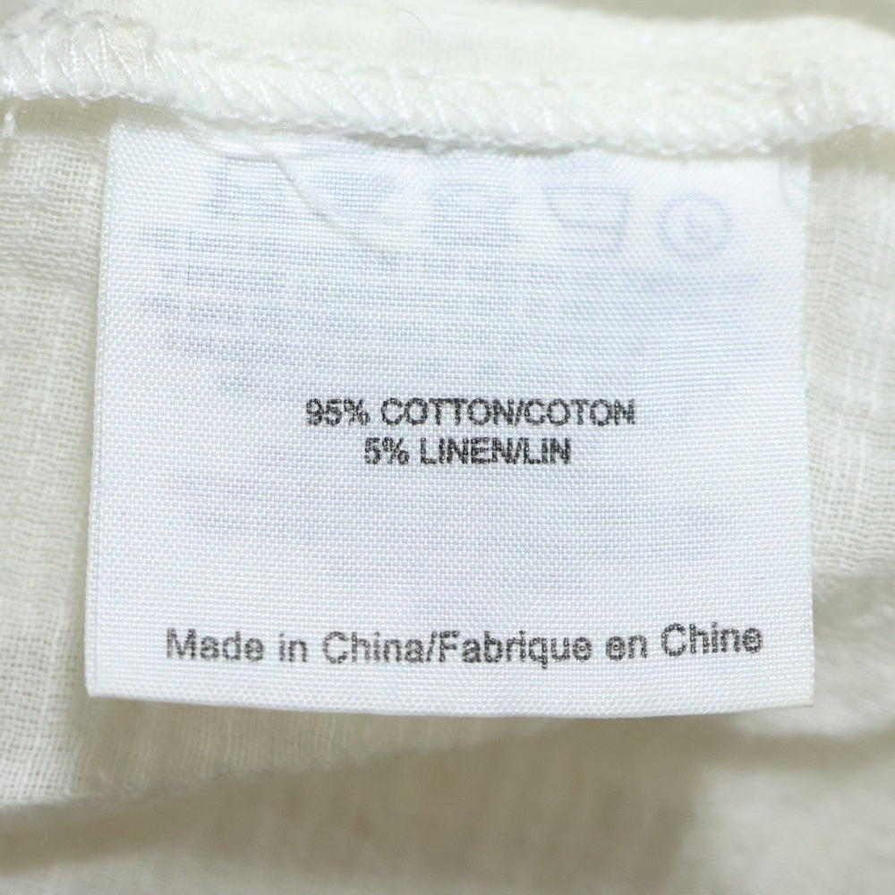 TORY BURCH(トリー バーチ) ビーズデザイン オープンネック長袖Tシャツ カットソー レディース ホワイト HLT001 03-13