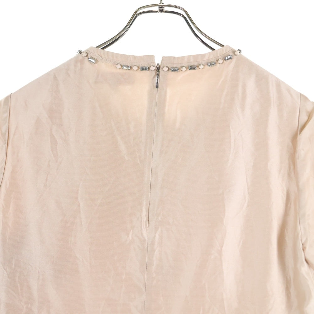 TORY BURCH(トリー バーチ) スタッズ付き クルーネック半袖Tシャツ カットソー レディース ピンク 41131106