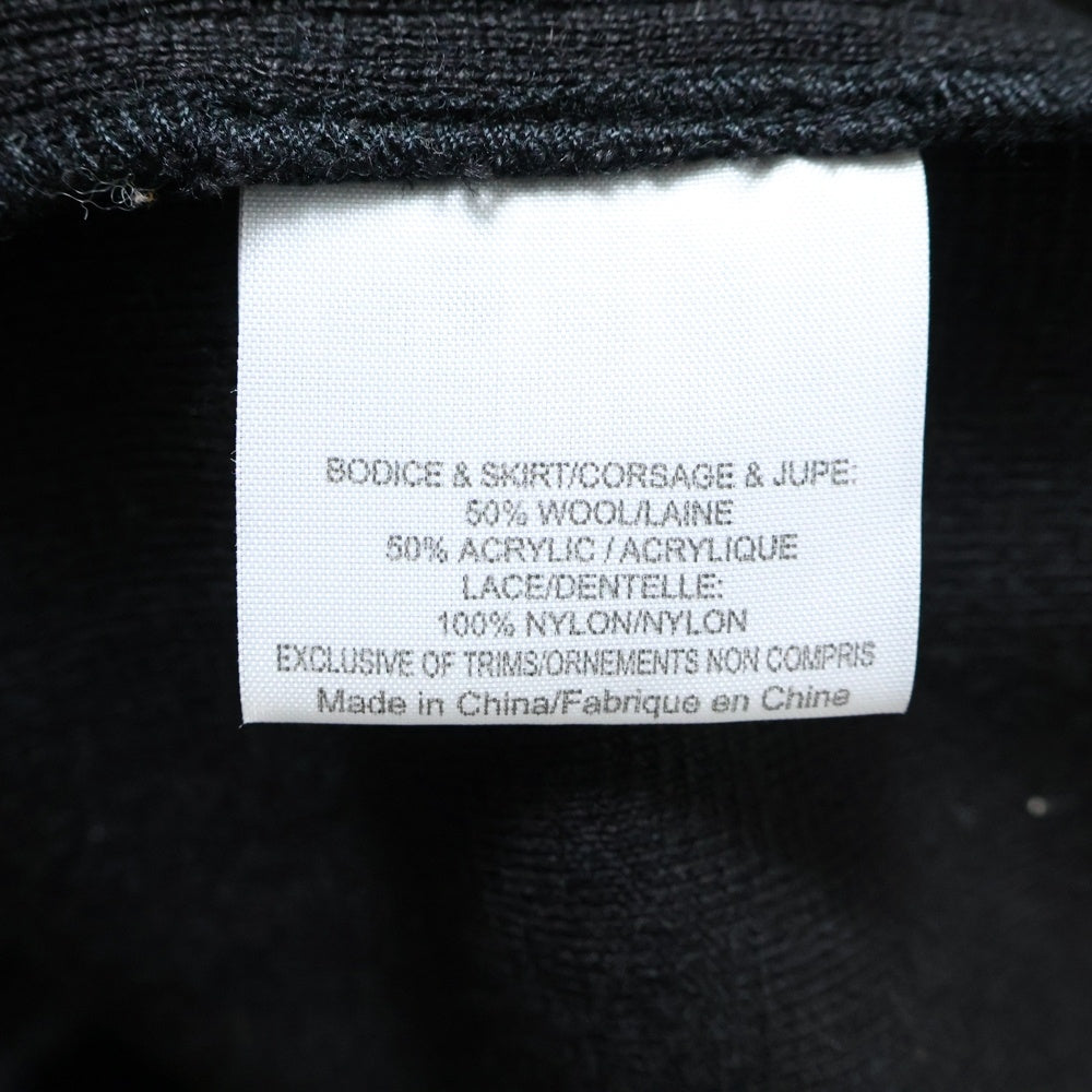 TORY BURCH(トリー バーチ) ウール混 ロングスリーブワンピース ドレス レディース ブラック 33132449