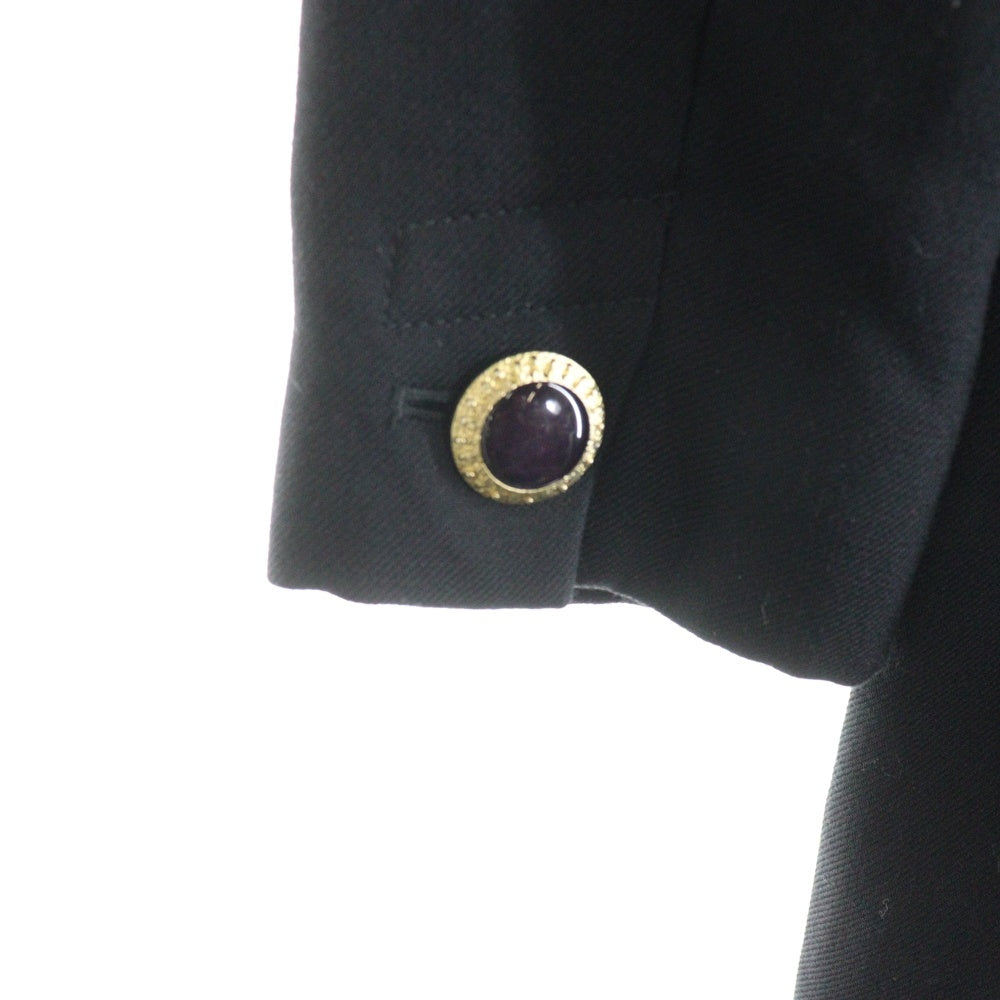 TORY BURCH(トリー バーチ) ベルト付き ウール混 ステンカラーコート