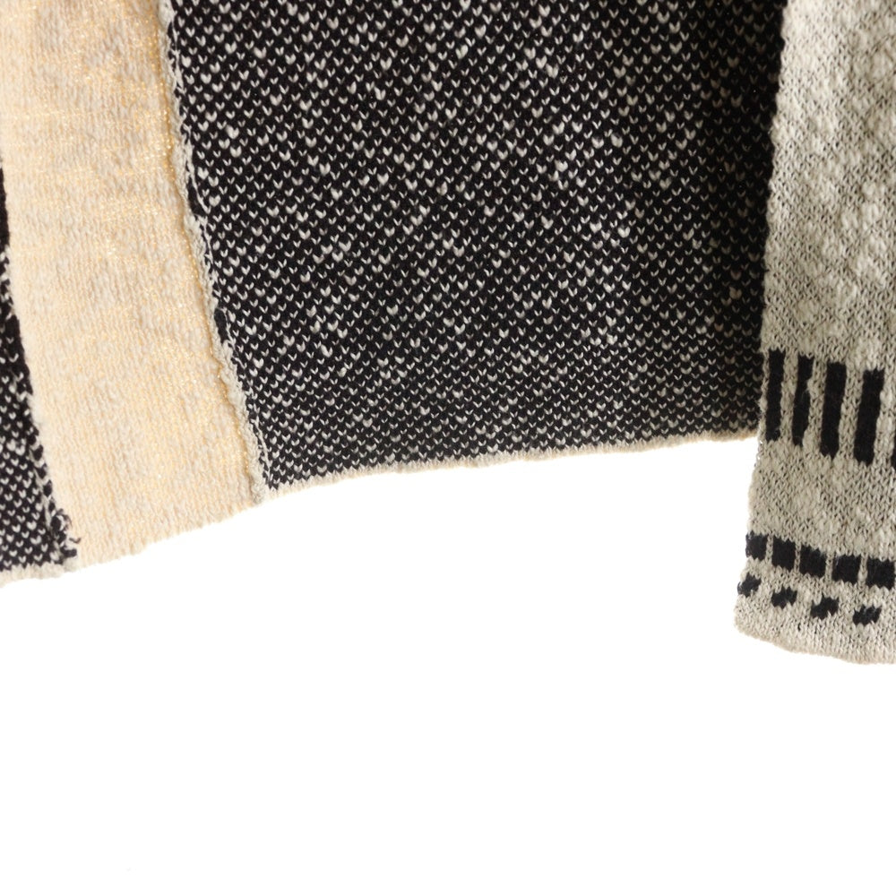 TORY BURCH(トリー バーチ) 総柄 ショートスリーブ ウールガウンコート レディース ブラウン/ホワイト 11153501