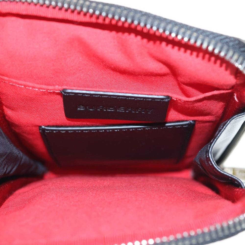 BURBERRY(バーバリー) ノバチェック コットン スマホ ショルダーバッグ