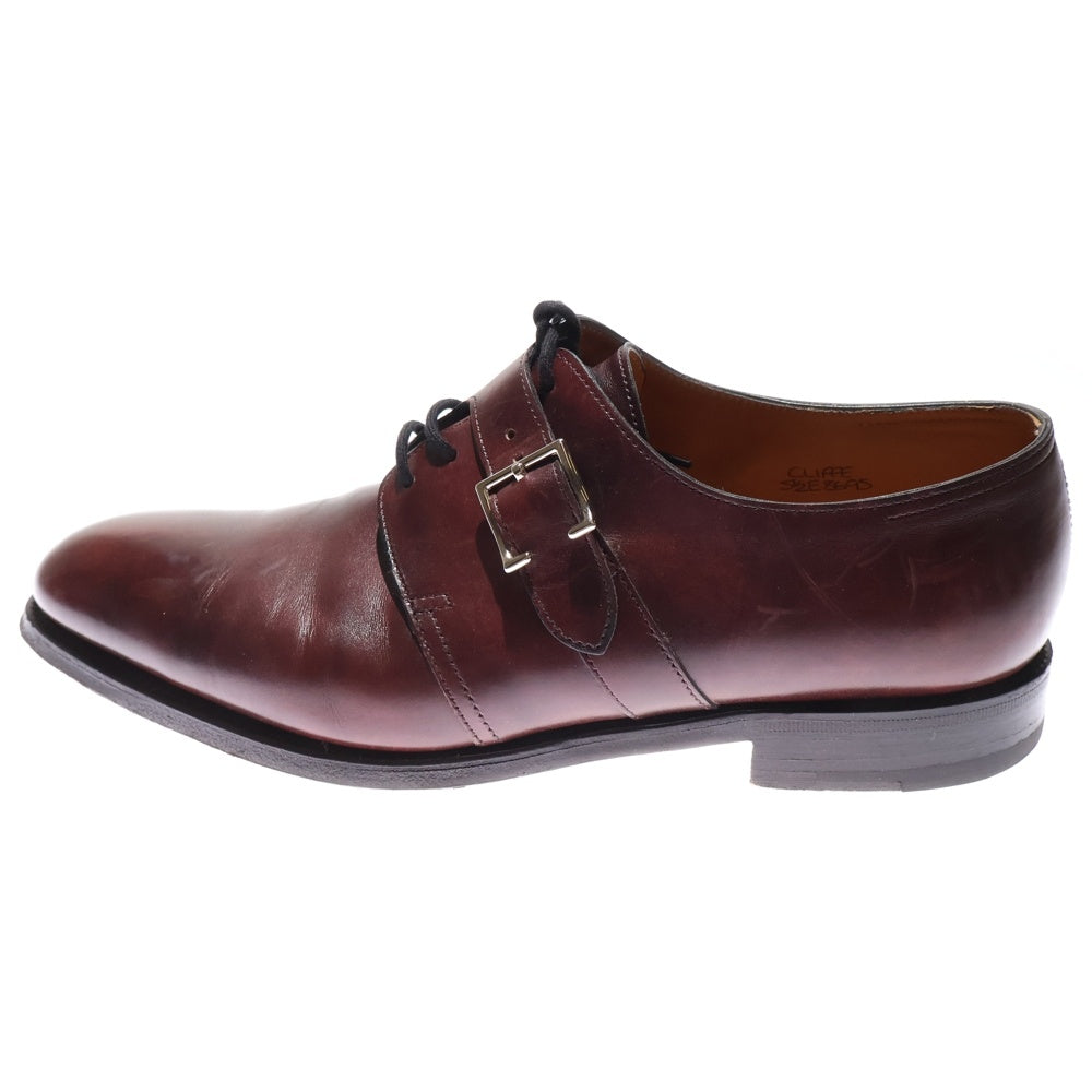 JOHN LOBB(ジョンロブ) CLIFFE クリフ ストラップ レースアップ レザーシューズ ブラウン 141991