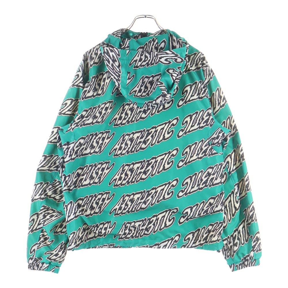DIESEL(ディーゼル) 19SS J-SABORU 総柄 デジタルオールオーバープリント フーデットジャケット ブルゾン グリーン 00SMFM