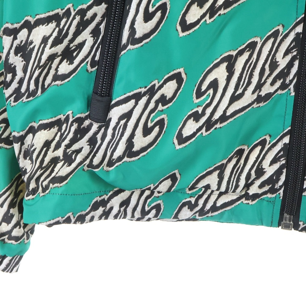 DIESEL(ディーゼル) 19SS J-SABORU 総柄 デジタルオールオーバープリント フーデットジャケット ブルゾン グリーン 00SMFM