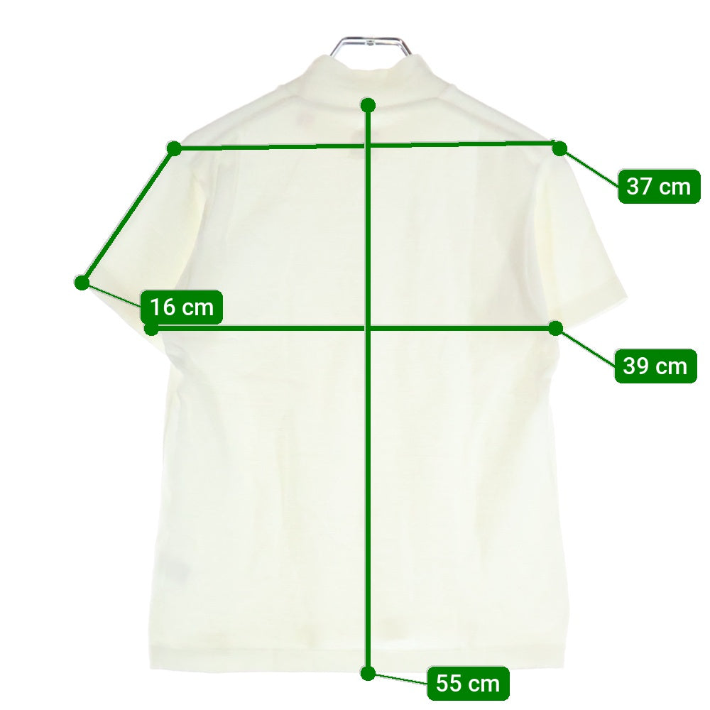 ANATOMICA(アナトミカ) MOCK NECK TEE S/S 半袖モックネックTシャツ トップス レディース ホワイト 530-521-12
