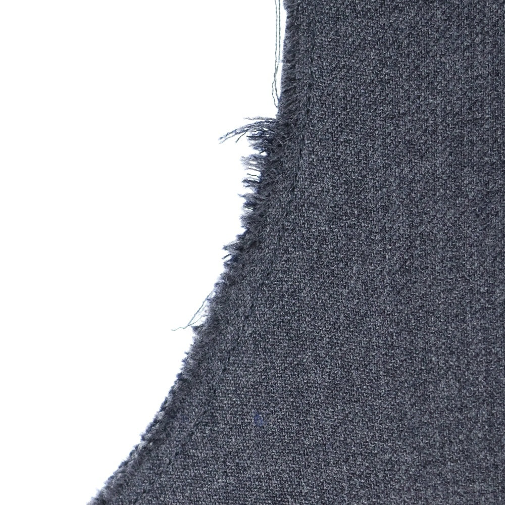 TODAYFUL(トゥデイフル) 23AW DOUBLEFACE WOOL KEYNECK DRESS ダブルフェイス ウールキーネックドレス ノースリーブワンピース レディース グレー 12320308