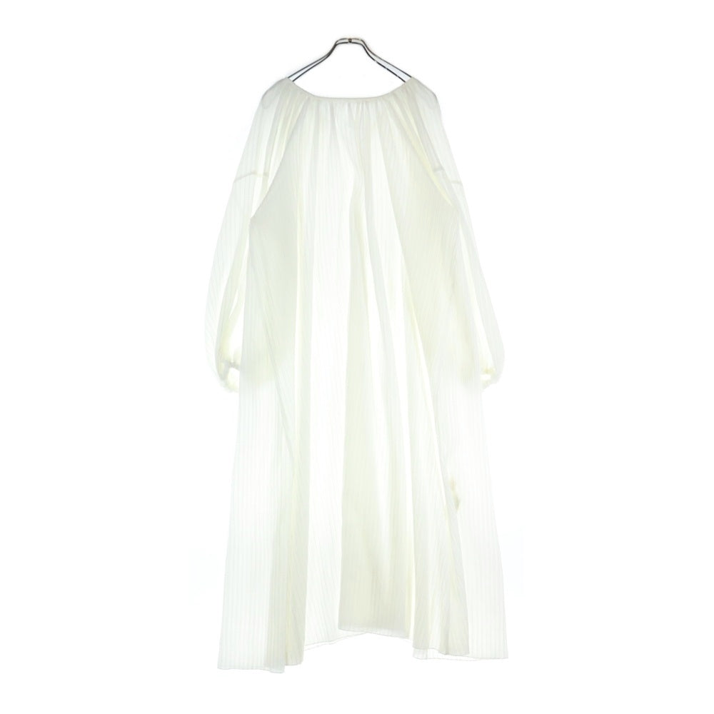 R JUBILEE(アールジュビリー) バルーンスリーブ ロングワンピース レディース ホワイト RJ1904 3059JSK