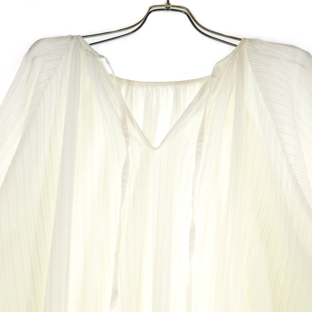 R JUBILEE(アールジュビリー) バルーンスリーブ ロングワンピース レディース ホワイト RJ1904 3059JSK