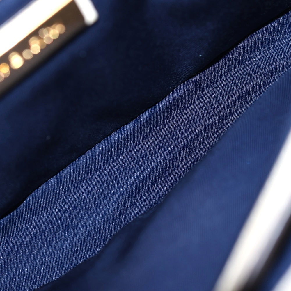 TORY BURCH(トリー バーチ) WHIP STITCH CLUTCH ウィップステッチ クラッチ レザー チェーンショルダーバック ホワイト レディース 48410