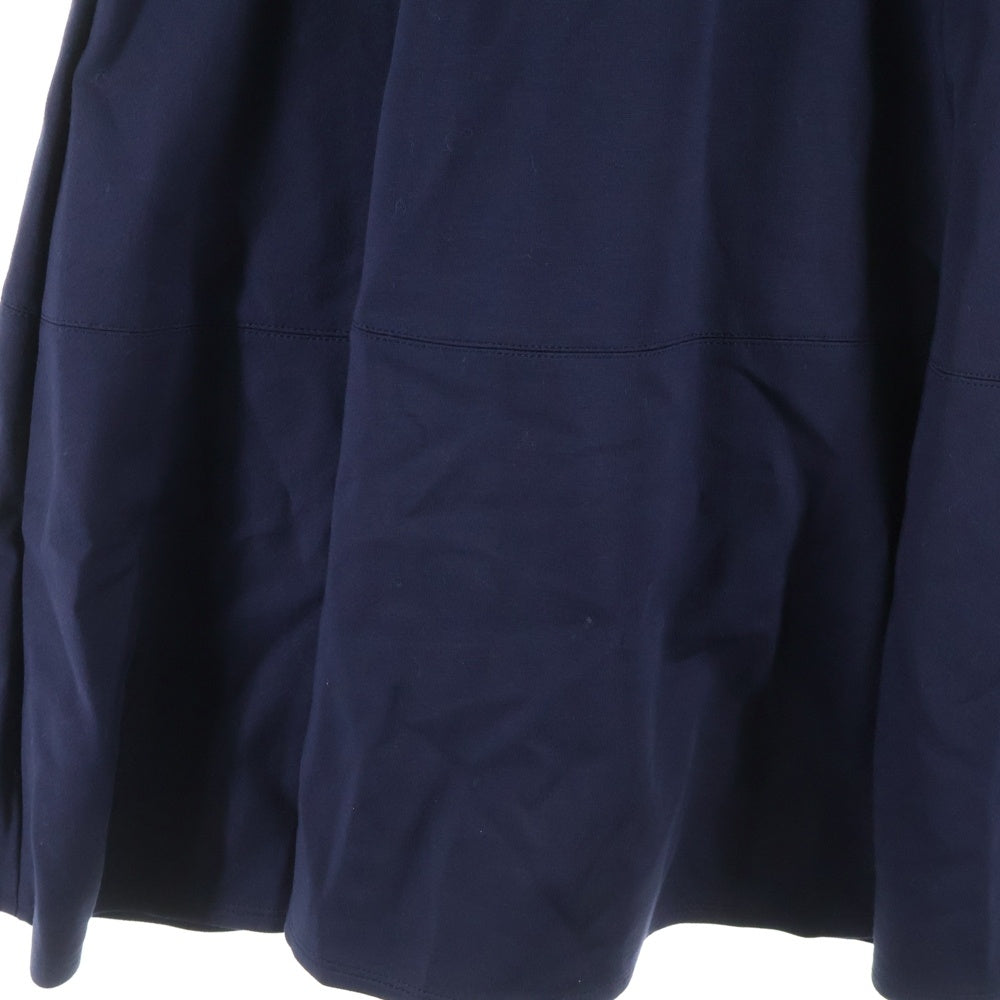 theory(セオリー) キャップスリーブ デコルテ 半袖ワンピース ネイビー