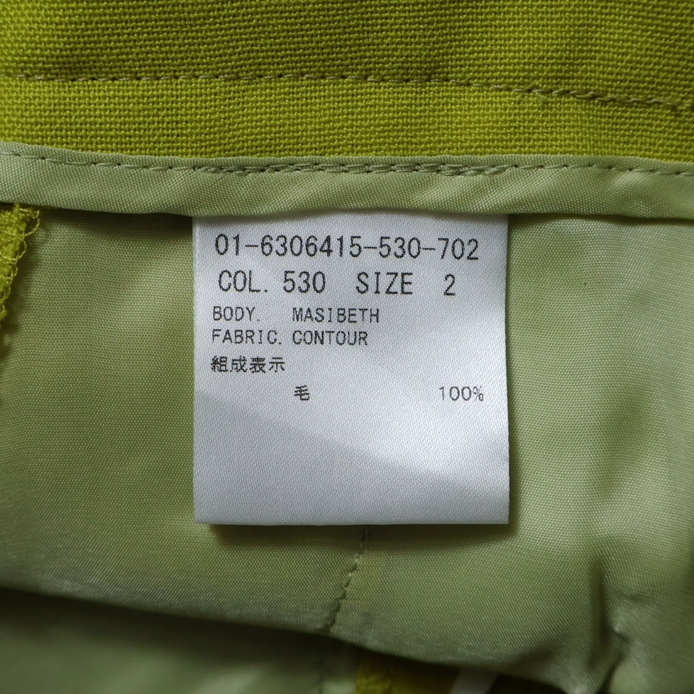 theory(セオリー) タッグショート ハーフパンツ イエロー レディース 01-6306415-530-702